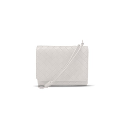 BOTTEGA VENETA MINI INTRECCIATO CROSSBODY BAG 741897VCPP32618 (19*15*5.5cm)